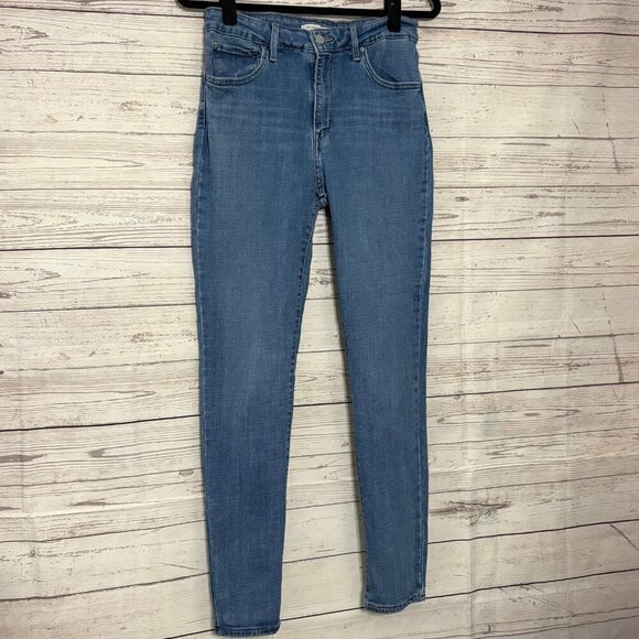 Levi's 721 High Rise Skinny Denim 30x30 - Picture 2 of 7